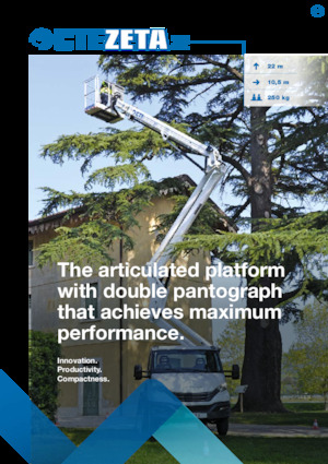 Nacelles télescopiques sur camion CTE ZETA 22