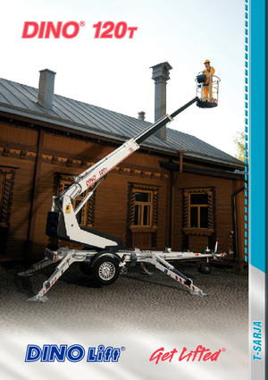 Nacelles télescopiques sur remorque Dino Lift Dino 120T