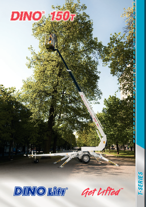 Nacelles télescopiques sur remorque Dino Lift Dino 150T