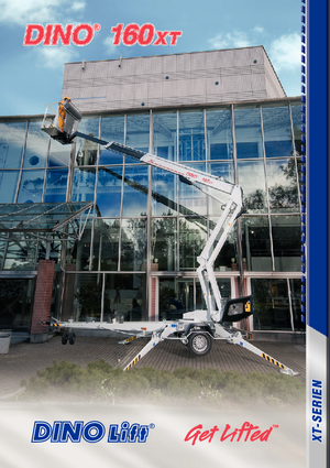 Nacelles à bras articulés montées sur camion Dino Lift Dino 160 XT