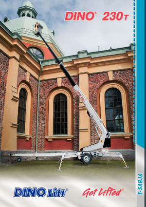 Nacelles télescopiques sur remorque Dino Lift Dino 230T