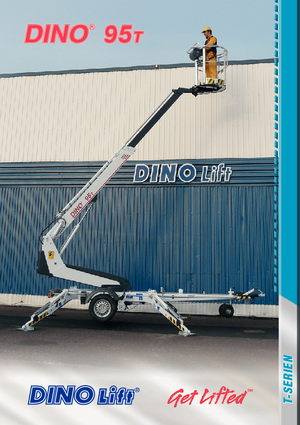 Nacelles télescopiques sur remorque Dino Lift Dino 95 T