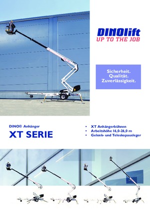 Nacelles à bras articulés montées sur camion Dino Lift Dino 260XTD