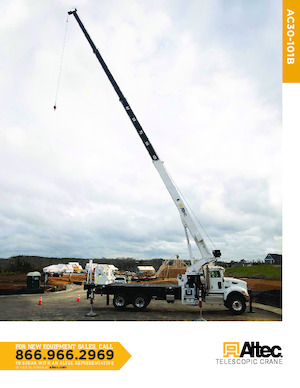 Grues mobiles sur camion Altec AC30-101B