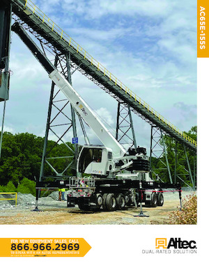 Grues mobiles sur camion Altec AC65E-155S