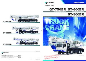 Grues mobiles sur camion Tadano GT-600ER