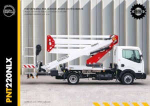 Nacelles à bras articulés montées sur remorque ISOLI PNT220NLX