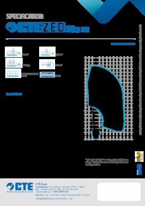 Nacelles à bras articulés montées sur remorque CTE ZED 20.3 HN
