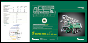 Pompes à béton montées sur camion SCHWING-Stetter S 28 X