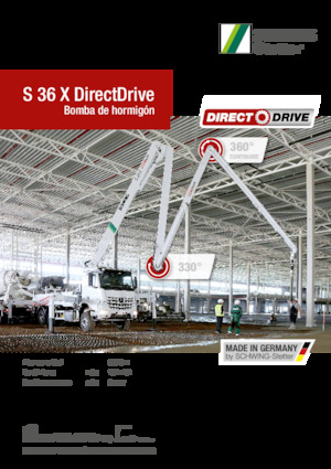 Pompes à béton montées sur camion SCHWING-Stetter S 36 X DirectDrive