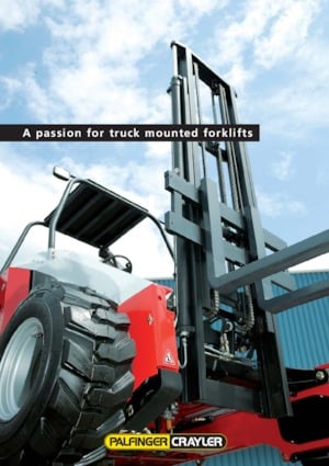 Chariots élévateurs  embarqués diesel Palfinger Crayler BM 154