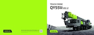 Grues télescopiques  monté sur camion Zoomlion QY55V532.2