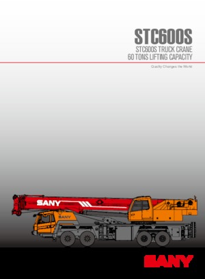 Grues télescopiques  monté sur camion Sany STC600S