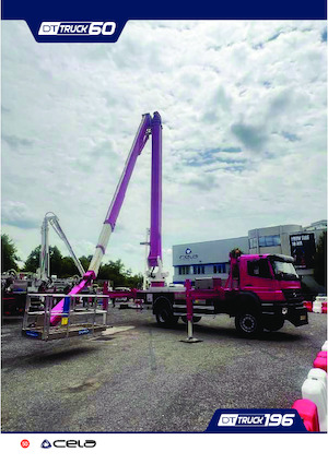 Nacelles télescopiques sur camion CELA DT197