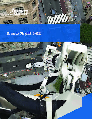 Nacelles télescopiques sur camion Bronto Skylift S183XR