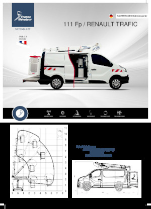 Nacelles télescopiques sur camion France Elévateur 111 Fp