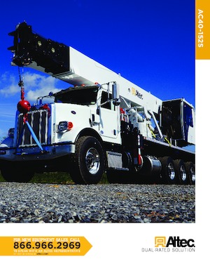 Grues mobiles sur camion Altec AC40-152S