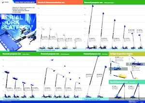 Nacelles télescopiques sur camion Tadano AT-220TG