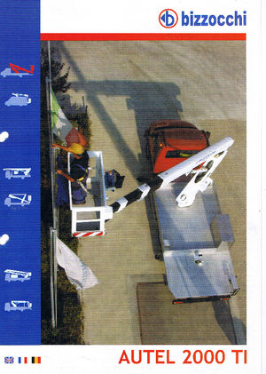 Nacelles télescopiques sur camion Bizzocchi Autel 2000 TI