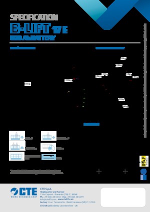 Nacelles télescopiques sur camion CTE B-Lift 17