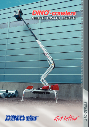 Nacelles télescopiques sur camion Dino Lift Dino 220 XTM