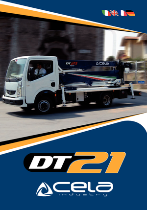 Nacelles télescopiques sur camion CELA DT21