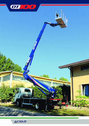 Nacelles télescopiques sur camion CELA DT100