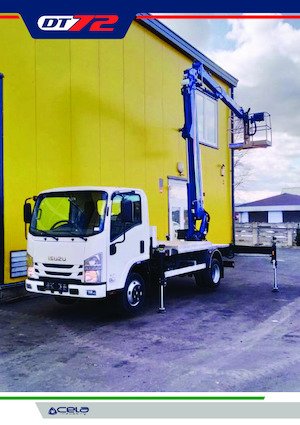 Nacelles télescopiques sur camion CELA DT72
