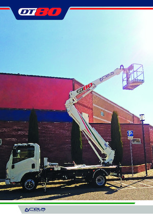 Nacelles télescopiques sur camion CELA DT80
