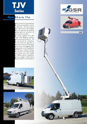 Nacelles télescopiques sur camion GSR E170TJV Basic  