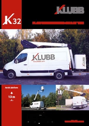 Nacelles télescopiques sur camion Klubb K32