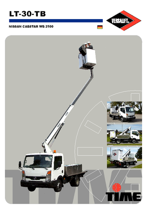 Nacelles télescopiques sur camion Versalift LT-30-TB