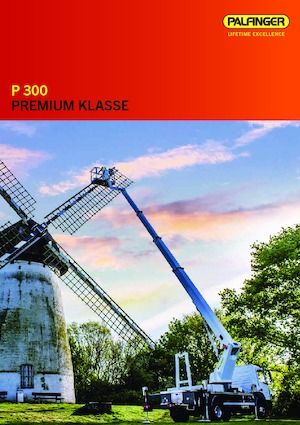 Nacelles télescopiques sur camion Palfinger P 300