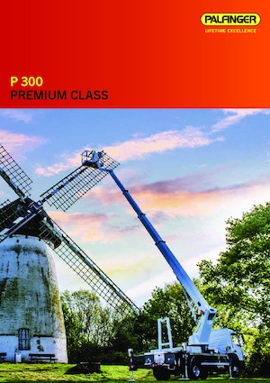 Nacelles télescopiques sur camion Palfinger P 300