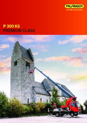 Nacelles télescopiques sur camion Palfinger P 300 KS