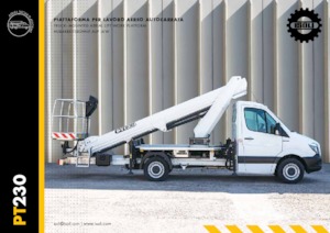 Nacelles télescopiques sur camion ISOLI PT230