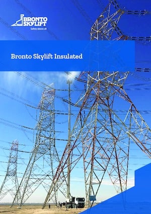 Nacelles télescopiques sur camion Bronto Skylift S 44 HDT 2000