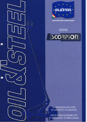 Nacelles télescopiques sur camion Oil & Steel Scorpion 1610