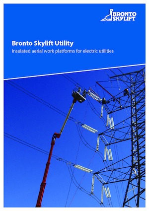 Nacelles télescopiques sur camion Bronto Skylift SI156HDT-C 