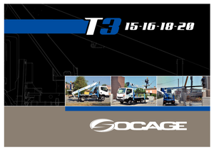 Nacelles télescopiques sur camion Socage T315 ForSte