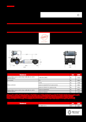 Tracteurs routiers Renault E-TECH C - T4x2 OFF ROAD