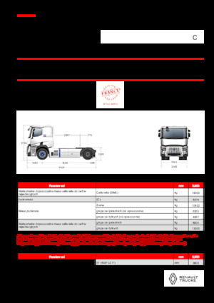 Tracteurs routiers Renault E-TECH C - T4x2 ROAD