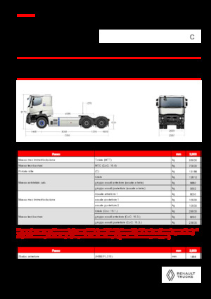 Tracteurs routiers Renault E-TECH C - T6x4 OFF ROAD