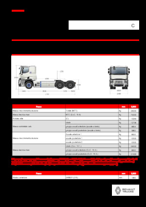 Tracteurs routiers Renault E-TECH C - T6x4 ROAD