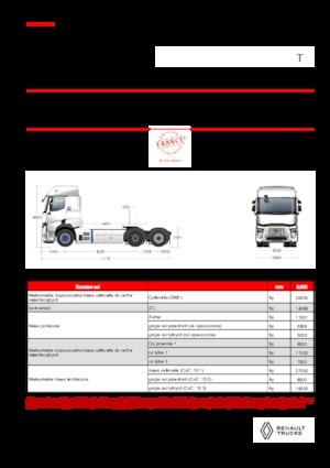 Tracteurs routiers Renault E-TECH T - T6x2 TAG