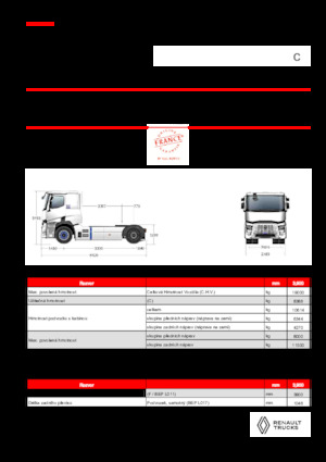 Tracteurs routiers Renault RT E-TECH C - T4x2 ROAD