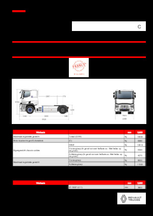 Tracteurs routiers Renault RT E-TECH C - T4x2 ROAD