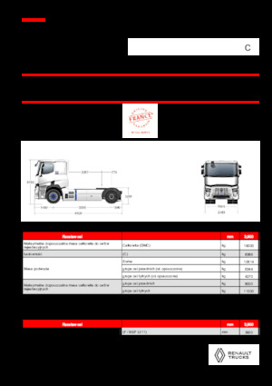 Tracteurs routiers Renault RT E-TECH C - T4x2 ROAD