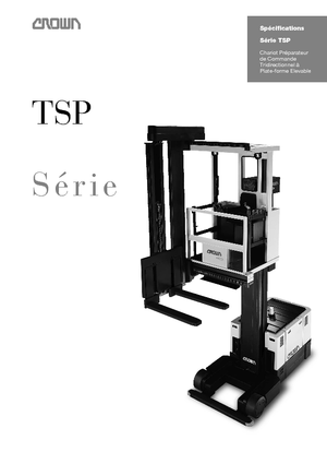 Camions à tourelle Crown 1,5 TSP