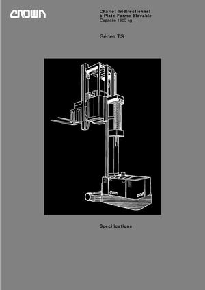 Camions à tourelle Crown 1,8 TS